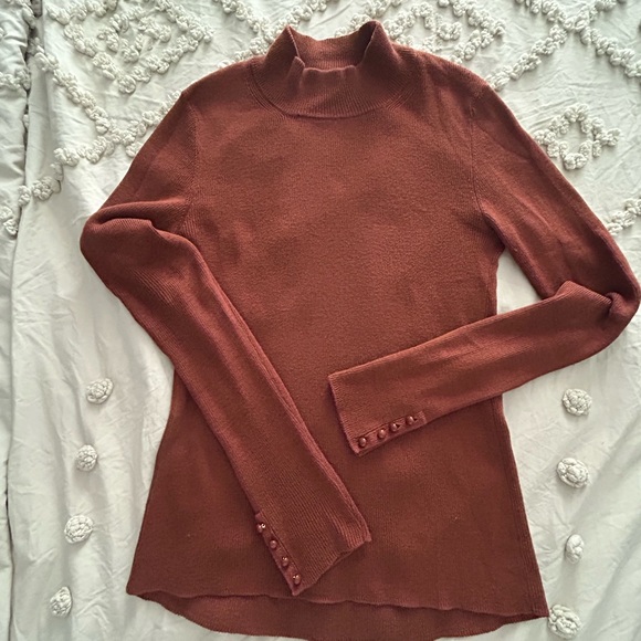 Sezane Simon Jumper Caramel Color Size Small - Picture 8 of 13